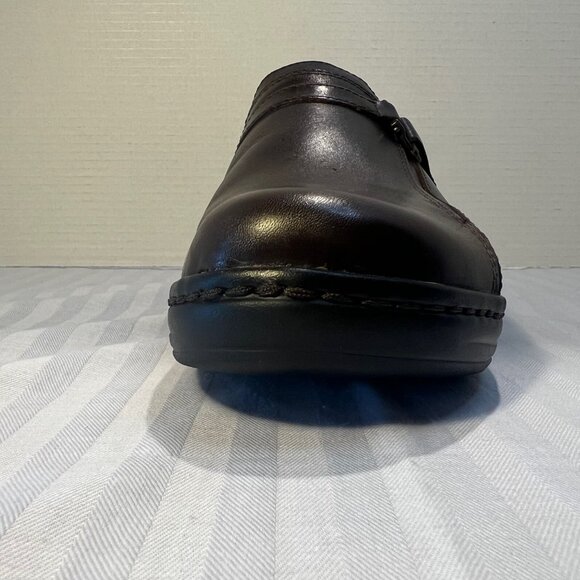 Women's Size 12M Hayla Marina Brown Leather Cuir Marron in Great Shape - Picture 9 of 12